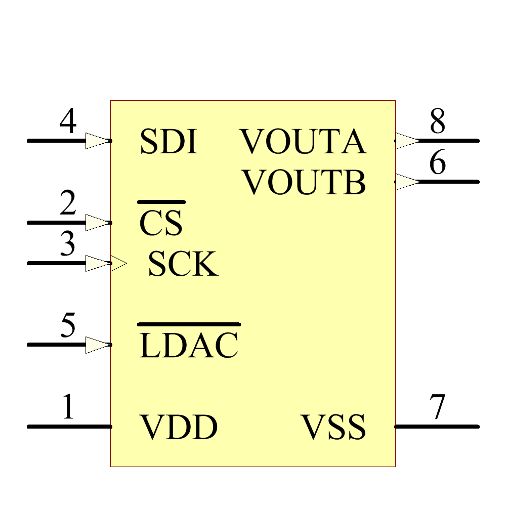 MCP4822-E/P - Microchip - MCP4822EP - datasheet